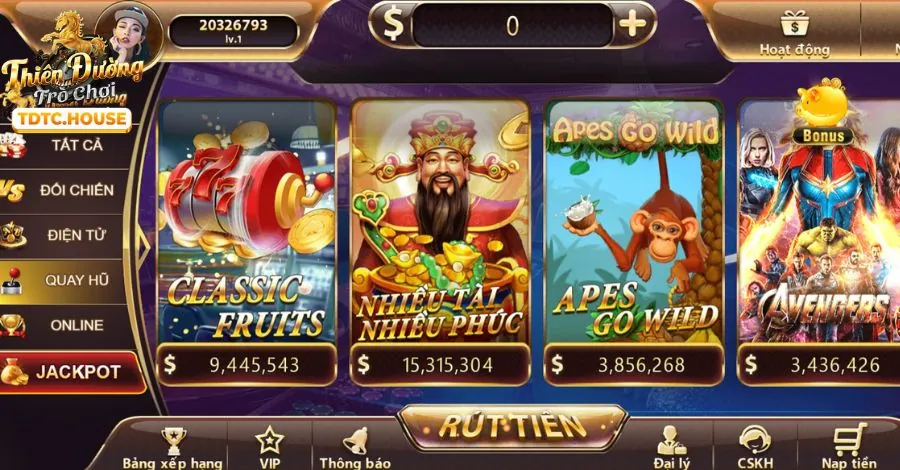 Cơ hội trúng Jackpot lớn tại FV88